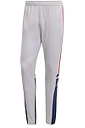 adidas Hombre SQUADRA25 Training Pant, Glory Grey/Team Navy Blue 2 / Pure Ruby, 3XL