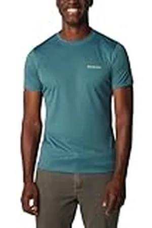 Columbia Hombre Camiseta de Manga Corta, Zero Rules