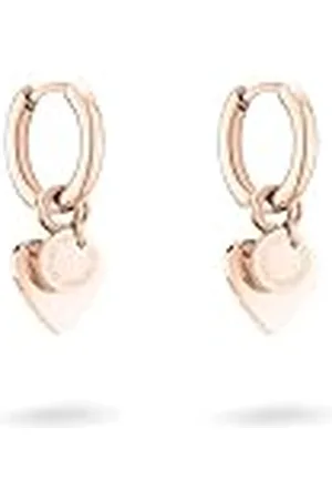 liebeskind Pendientes de aro Belrin de 2,1 cm de acero inoxidable con elementos extraíbles, 1,8 cm, Acero inoxidable, Sin piedra preciosa