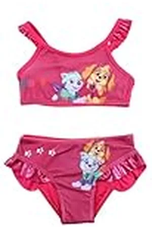 Disney Maillot de Bain Paw Patrol. Juego de Camisa para Nadar, , 4 años para Niñas