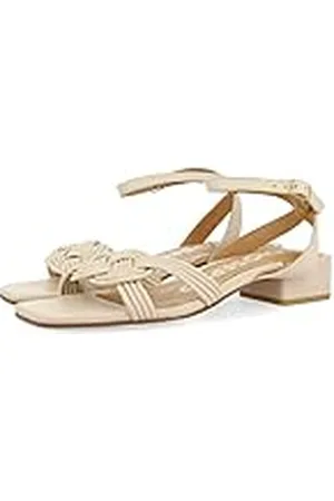 Gioseppo Sandalias Off-White de Piel con Tiras y Cierre Ajustable para Mujer linhares