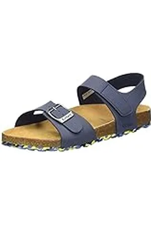 Kickers Sunkro, Sandalia Hombre, Azul Marino, 37 EU