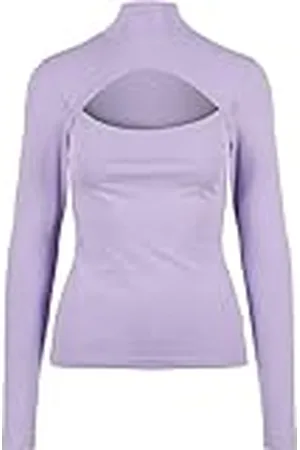 Urban classics Tb4513-ladies Cut-out Turtleneck Longsleeve Camiseta, , XXL para Mujer