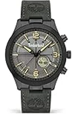 Timberland Reloj Analógico para Hombre de Cuarzo con Correa en Cuero TDWGA2103303