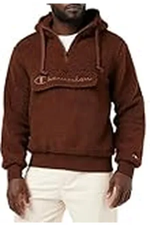 Champion Rochester 1919 Outdoor Polar-Lamb-Effect Half Zip Sudadera con Capucha, , XXL para Hombre