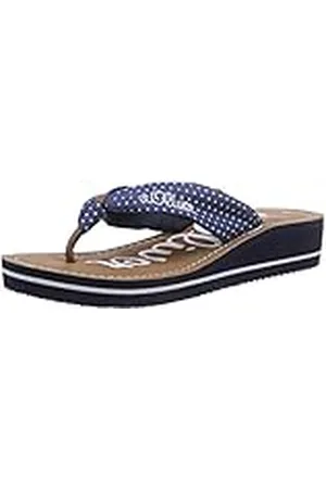 QS by s.Oliver 27117, Sandalias de cuña Abiertas Mujer, , 37 EU