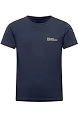Jack Wolfskin Essential Cotton T K Camiseta, , 164 Unisex niños
