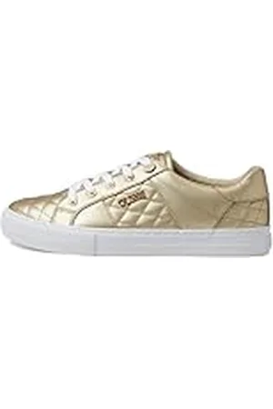 Guess Loven, Zapatillas Mujer, Gold, 35 EU