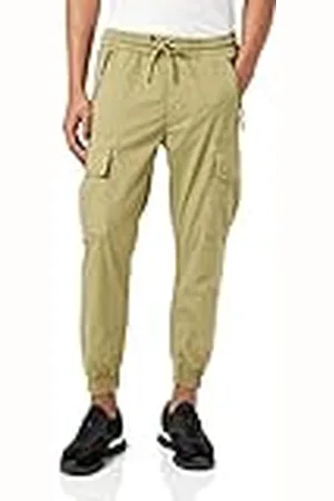 Alpha Industries Ripstop Pantalones, Verde (Light Olive-82), M para Hombre