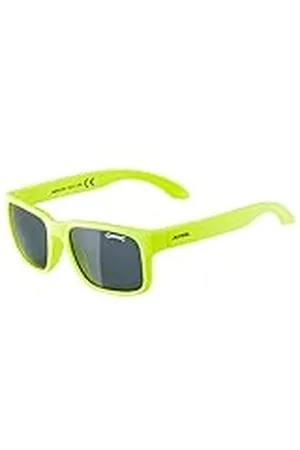 Alpina Unisex - Niños, MITZO Gafas de Sol, Neon Yellow Matt, One Size