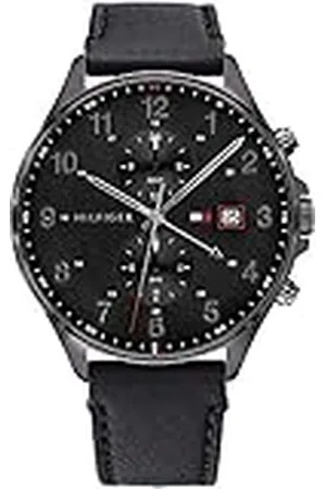 Tommy Hilfiger Reloj Analógico de Cuarzo multifunción para Hombre con Correa en Piel - 1791711