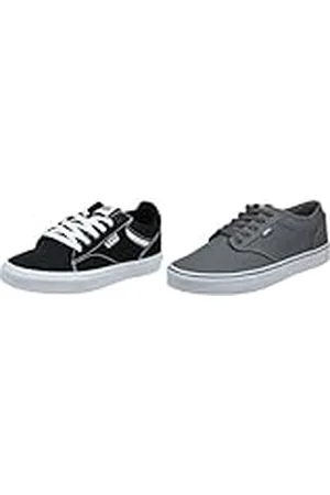 Vans Sneaker Canvas Black White 43 EU + Zapatillas Grey Canvas Pewter White 43 EU