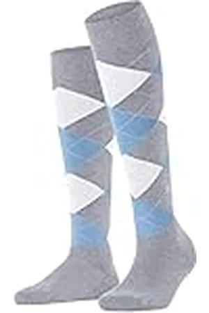 Burlington Queen W Kh algodón estampados 1 par, Calcetines largos Mujer, , 36-41