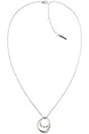 Calvin Klein Collar para Mujer Colección WARPED RINGS en Acero Inoxidable con un Charm - 35000008
