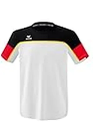 Erima „Change by Funcional Camiseta, Blanco/Negro/Rojo, XX-Large para Hombre