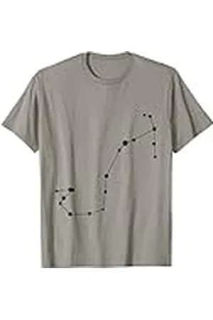 ArtAttack Camiseta de Tirantes Unisex-Adultos Gris Talla Pequeña Manga Corta EU 16 33 Pulgadas Estampado Animal Encaje Clásico Manga de Doble Puntada Camisa de Hombre y Mujer