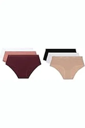 Dim Pack Bóxers Eco Cómodos X6, Bóxer Mujer, Multicolor, M