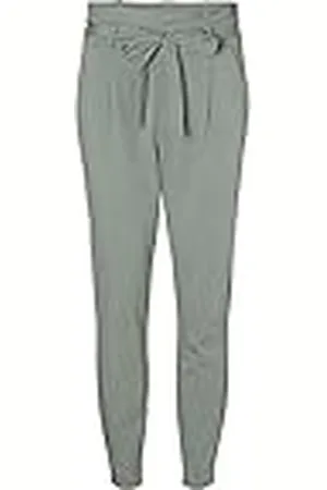 VERO MODA Vmeva HR Loose Paperbag Pant Ga Noos Pantalones, , XL para Mujer