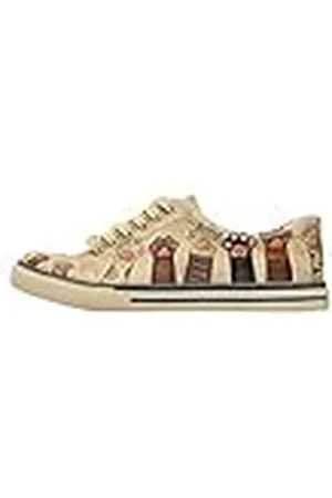 Dogo Sneakers, Zapatillas de Mujer, Yummy, Zapatos Veganos Estampados,39 EU