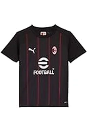 AC Milan PUMA Maglia Prematch Camiseta de fútbol y Entrenamiento Oficial para niños, , 16 Años Unisex