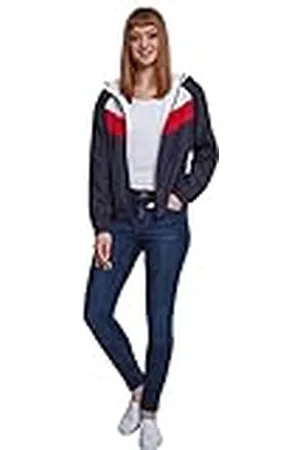 Urban classics Ladies 3-Tone Windbreaker Chaqueta, , S para Mujer