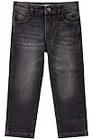 Benetton Pantalón 45onge01w, Negro 700, 116 cm Niñas y niñas