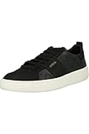 Guess Logotipo de Verona, Zapatillas de Gimnasio Hombre, Black, 40 EU