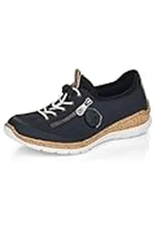 Rieker N4263, Zapatillas Mujer, Azul (Pazifik/Marine/Schwarz), 39 EU