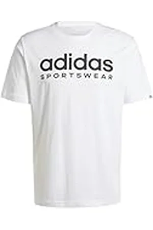 adidas Hombre Graphic tee, White, S