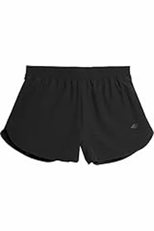 4F Shorts FNK F141 Color Deep Black Talla XL para Mujer
