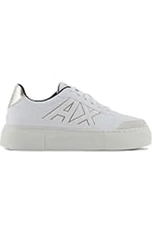 Armani Exchange Kurt, Contraste de Color, Suela Gruesa, Zapatillas Mujer, , 36.5 EU