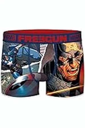 Freegun Boxer garçon Marvel Captain America Ropa Interior de Hombres, , 10/12A para Niños