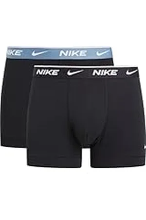 Nike Trunk 2pk Ropa Interior, Negro-Smokey Blue WB/Black, S para Hombre