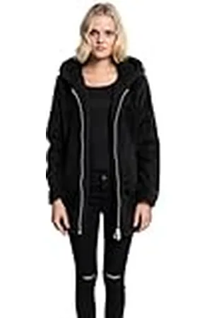 Urban classics Chaqueta Sherpa para Mujer Sudadera con Capucha, , XS