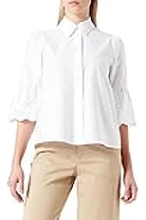 Seidensticker Ajuste Regular, Blusa de Manga Corta, , 38 para Mujer