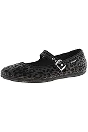 victoria Plano Bailarina ODA Animal Print & Hebilla 1049110-KIDS para Niñas 26