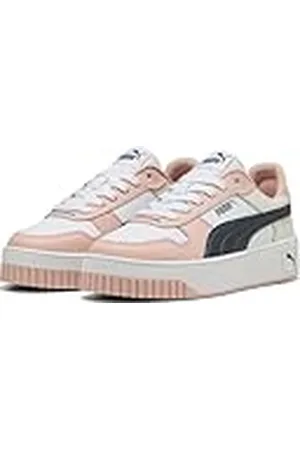 PUMA Carina Street, Sneakers Mujer, White Strong Gray Rose Quartz, 41 EU