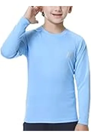 MEETWEE UP2Kde Rash Guard Shirt, , 10 años Unisex Kids