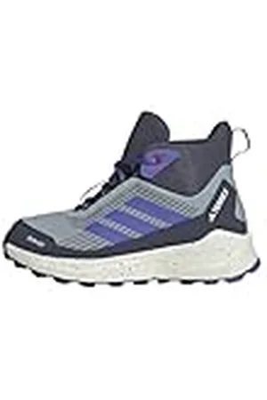 adidas Terrex Trailmaker 2 Mid Rain.RDY Hiking Shoe, Zapatillas, Magic Grey/Semi Cobalt Blue/Shadow Navy, 22 EU