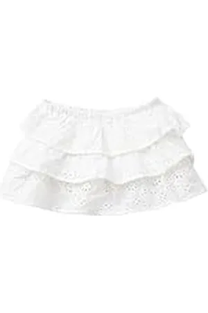 Benetton Falda 4sgza0009, Color Blanco, 74 cm para Bebés