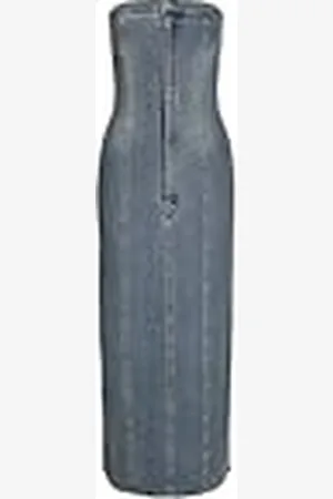 JJXX Jxtinga Slim Denim Dress Dnm Vestido Vaquero, , XS para Mujer
