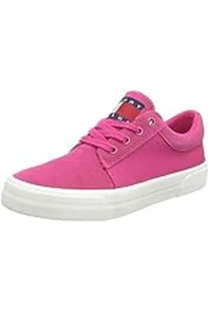 Tommy Hilfiger Mujer Sneaker vulcanizada Lace Up Zapatillas, Rosa (Gypsy Rose), 39 EU