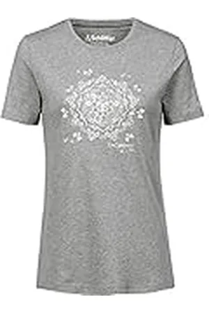 Schöffel T Shirt Zug2, Mujer, Fibra Plateada, 42