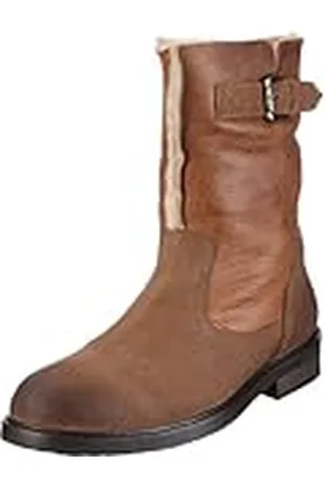 Buffalo 1008 01 Rock Montone 121397 - Botas de Cuero para Hombre, Color marrón, Talla 44