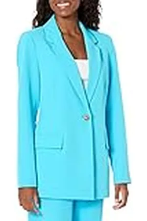 THE DROP Blake Blazer Largo para Mujer, , 4XL Grande