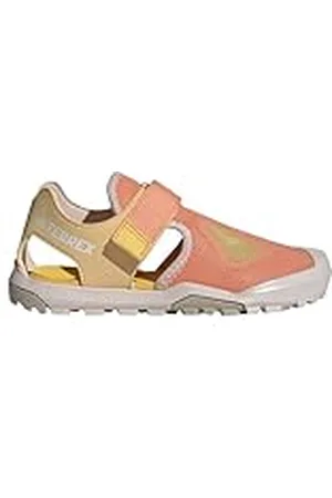 adidas Unisex niños Terrex Captain Toey 2.0 Sandals, amber tint/semi spark/putty mauve, 32 EU