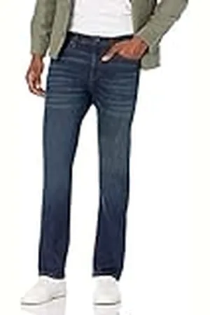 Amazon Pantalón Vaquero de Ajuste Recto (Previamente Goodthreads) Hombre, , 38W / 34L