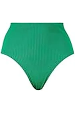 PUMA Brief 701226204 Trajes de baño, Verde/Black, S para Mujer