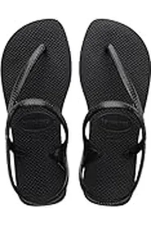 Havaianas Flash Urban, Sandalias Cómodas, Elegantes y Versátiles, Cierre en Tobillo, Tiras Metálicas Cruzadas, Mujer