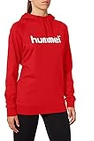 Hummel HMLGO Cotton Logo Hoodie Woman Color: True Red_Talla: 2XL